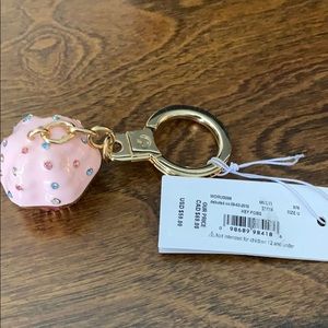 Kate Spade Cupcake Keychain